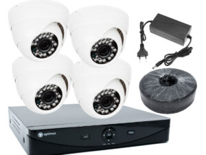 Комплект видеонаблюдения из 4х камер SSDCAM для помещений